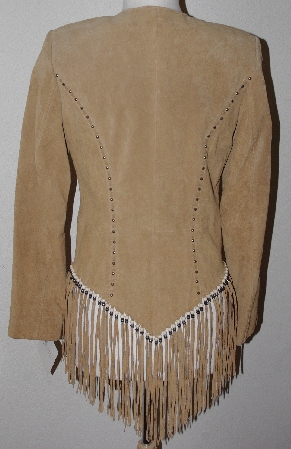 +MBA #3030-297   "Cripple Creek Suede Fringed Jacket"