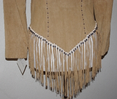 +MBA #3030-297   "Cripple Creek Suede Fringed Jacket"