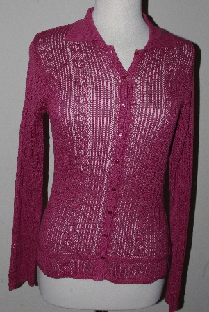 +MBA #3030-349   "Pink New York City Design Co Knit Sweater"
