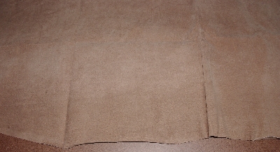 +MBA #3131-521   "1990's Tandy Leather Pigskin Brown Suede #84 Hide"