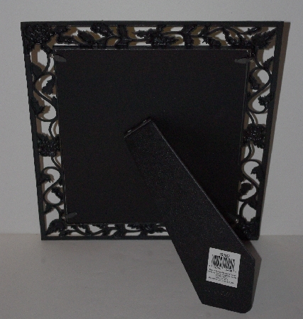 +MBA #3131-559   "Set Of (2)  Connoisseur Cast Brass Rose Vine 8x10 Picture Frame"