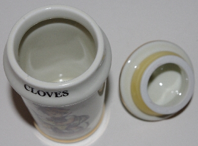 +MBA #3131-350  "1987 M. J. Hummel "Cloves" Porcelain Spice Jar"