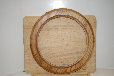 +MBA #5-047  "1982 "Wendy" By Artist Sue Etem & Comes With A 13" Oak Round Plate Frame