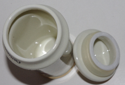 +MBA #3131-412  "1987 M.J. Hummel "Oregano" Porcelain Spice Jar"