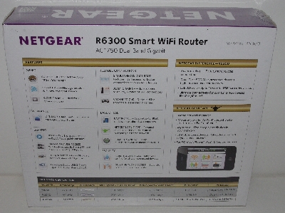 +MBA #3232-0316   "Net Gear R6300 Smart WiFi Router"