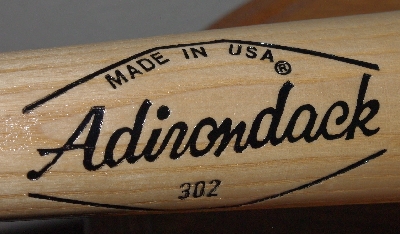 +MBA #3232-226   "Adirondack Autographed "Hank Arron" Big Stick Personal Model Baseball Bat"