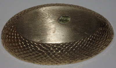 +MBA #3131-0114  "Vintage Leonard Silver Mfg Co Brass Mallard Duck Trinket Box"