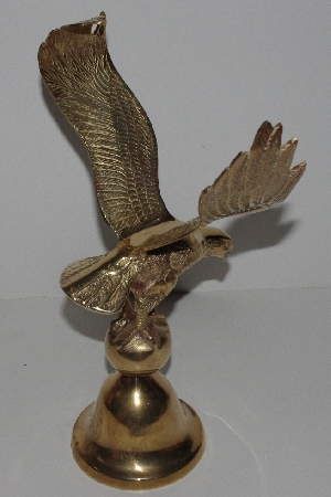 +MBA #3131-0109  "Vintage Brass Baron American Eagle Figurine"