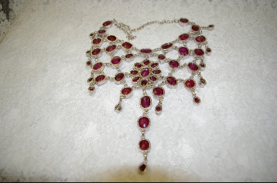 +MBA #RRN    54 Stone Russian Ruby Necklace