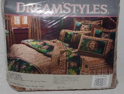+MBA #3232-462   "Dream Styles Percale "Cool Cats" Sheet Set"