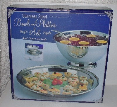 +MBA #3232-360  "Importe Par 3 Piece Stainless Steel Serving Set"