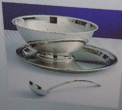 +MBA #3232-360  "Importe Par 3 Piece Stainless Steel Serving Set"