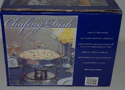 +MBA #3232-379   "Importe Par Stainless Steel Chafing Dish"