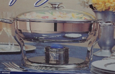 +MBA #3232-379   "Importe Par Stainless Steel Chafing Dish"