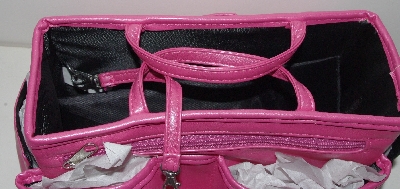 +MBA #3232-275   "Lori Greiner Ready Set Go 2 Pink Piece Bag Organizer"