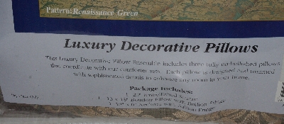 +MBA #3232-286   "Shavel Home Products 3 Piece Decorative Pillow Ensemble"