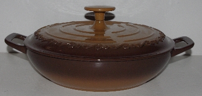 +MBA #3232-0044   " 2006 Technique Enameled Cast Iron Everyday Pan With Lid"