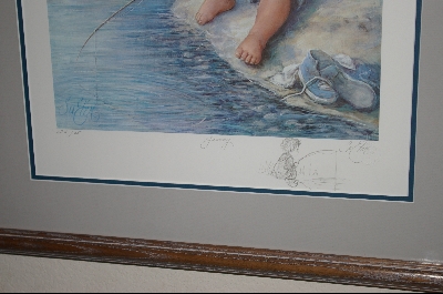 +MBA #8-007   " Rare From The 1980's "Jimmy" A Limited Edition Lithograph Artist Proof Done By Artist Sue Etem