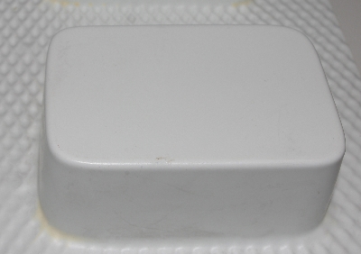 +MBA #3333-596   "Soap Saloon Set Of 3 Rectangle White Plastic 4 Part Soap Molds"