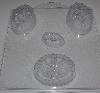 +MBA #333-381  "Milky Way Set Of 2 Bouquets 3 Bar Soap Molds"