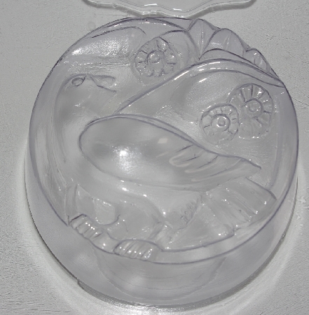 +MBA #3333-409   "Milky Way Set Of 2 Bird & Flower 3 Bar Soap Molds'