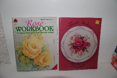 +MBA 3333-270   "Set Of 3 Rose Painting Books "Donna Dewberry & Susan Abdella"