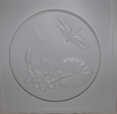 +MBA #3333-051  "1990's Mud Art Set Of 3 Stepping Stone Molds"