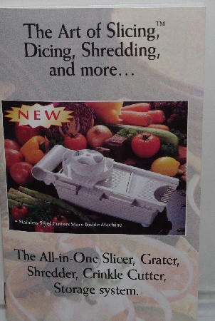 +MBA #3434-0551   1998 The Art Of Slicing, Dicing, Shredding & More 6-In 1 Tool"
