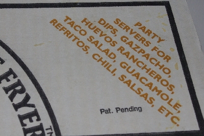 +MBA #3434-356   "1983 Amco The Perfect Tortilla Basket Fryer"