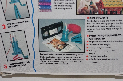 +MBA #3434-328  "1994 Bond Kniting Systems Magicord Machine"