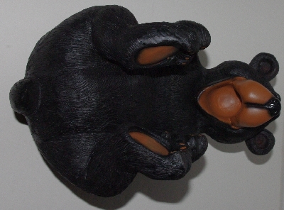 +MBA #3434-336   "2007 Wimsical Black Bear Wine Bottle Holder"
