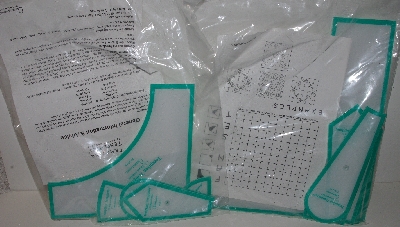 +MBA #3434-293   "Set Of 6  Sew/Fit Company Quitling Templet Sets"