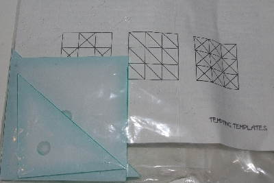 +MBA #3434-293   "Set Of 6  Sew/Fit Company Quitling Templet Sets"