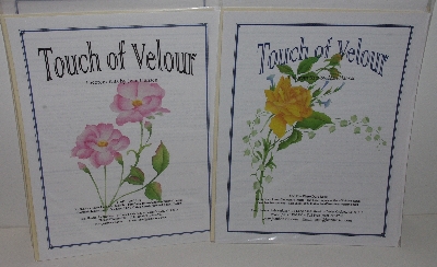 +MBA #3434-306   "Set Of 4 Touch Of Velour Kits & 1 1983 Traditional Theorem Designs Book By Jean Hansen"