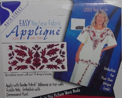 +MBA #3434-313   " (6) 1994 Back Street Applique Packs"