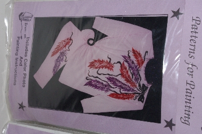 +MBA #3434-0104    "Set Of 3 Mari-Mars  1993 Stars Iron On Patterns For Painting Kits"