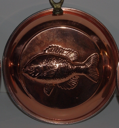 +MBA #3434-641   " 1980's Set Of 3 Copper Molds"