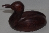 +MBA #3535-1008   "Hand Carved Iron Wood Duck"