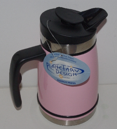 +MBA #3535-942   "Planetary Design Pink French Press"