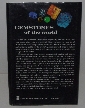 +MBA #3535-898   "1979 Gemstones Of The World By Walter Schumann Hard Cover"