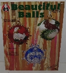 +MBA #3535-242   "1994 Beautiful Balls Ornament Making Book By Donna Eddins"