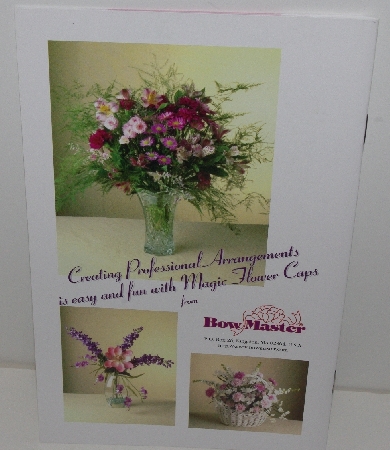 +MBA #3535-610   "Bow Master Floral Concepts Set Of 10 Flower Magic Caps With Idea Book"