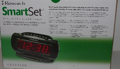 +MBA #3535-435   "Emerson Research Smart Set #CKS2235B Dual Alarm Clock Radio"