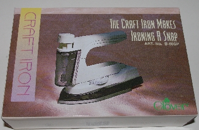"SOLD"  MBA #3535-509   "Clover Craft Iron ART NO. B-68SP "