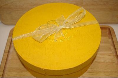 +MBA #4-113  Set Of 4 Yellow Rose Desert Plates