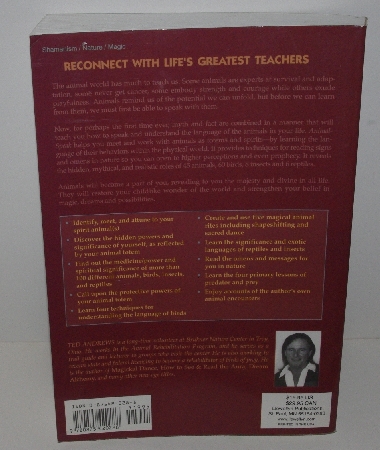 +MBA #3535-298   "2000 Animal-Speak The Spiritual & Magical Powers Of Creatures Great & Small By Ted Andrews"