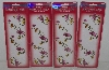 +MBA #3535-01118   "2010 Hirschberg Schutz (4) 4 Packs Of Iron On Embroidered Flowers"