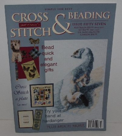 +MBA #3535-122  "Set Of 2 2004 Cross Stitch & Beading Project  Books"