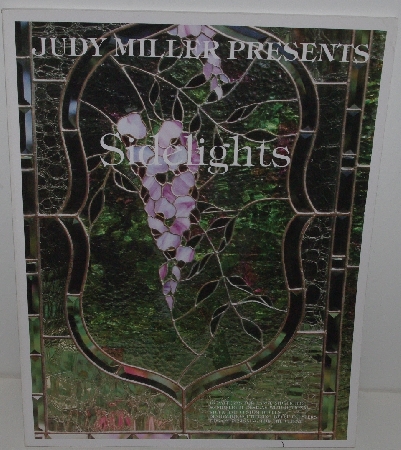 +MBA #3535-215   "1986 Judy Miller Presents Side Lights Stained Glass Pattern Book"