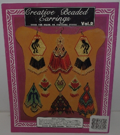 +MBA #3535-250   "1991 Creative Beaded Earrings Vol #2 Veon Creations"